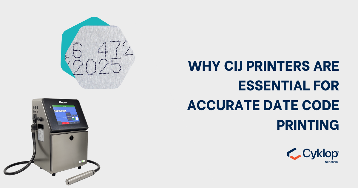 Why CIJ Printers Are Essential for Accurate Date Code Printing